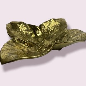 Vintage metal ash trey by oskar Hanssen 1963